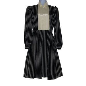 Vintage Nancy Bracoloni for Shangri La Dress Womens 5 6 Costume Goth Union 70s